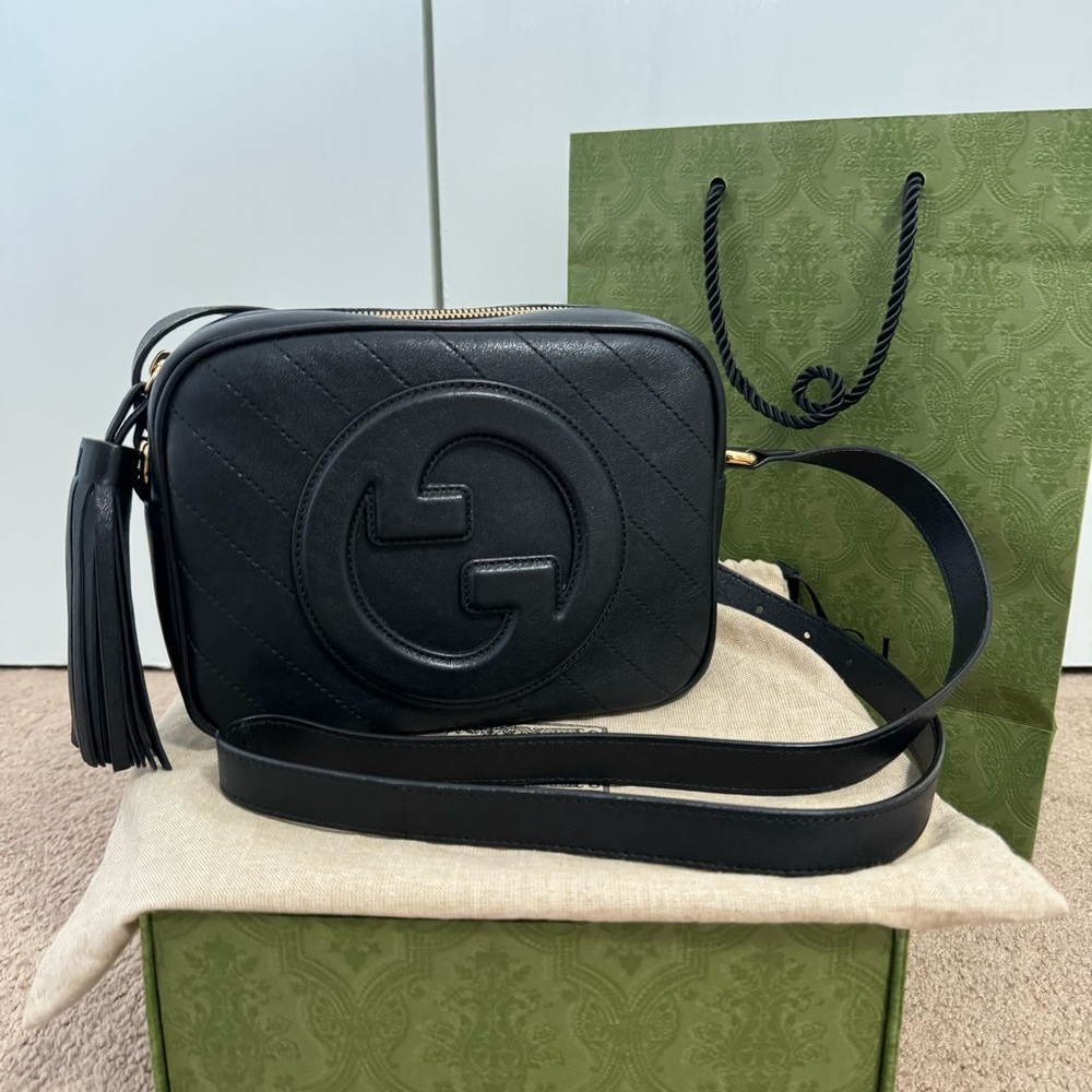 Gucci Black Blondie Purse
